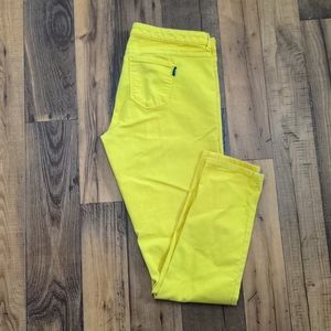 The North Face yellow pants